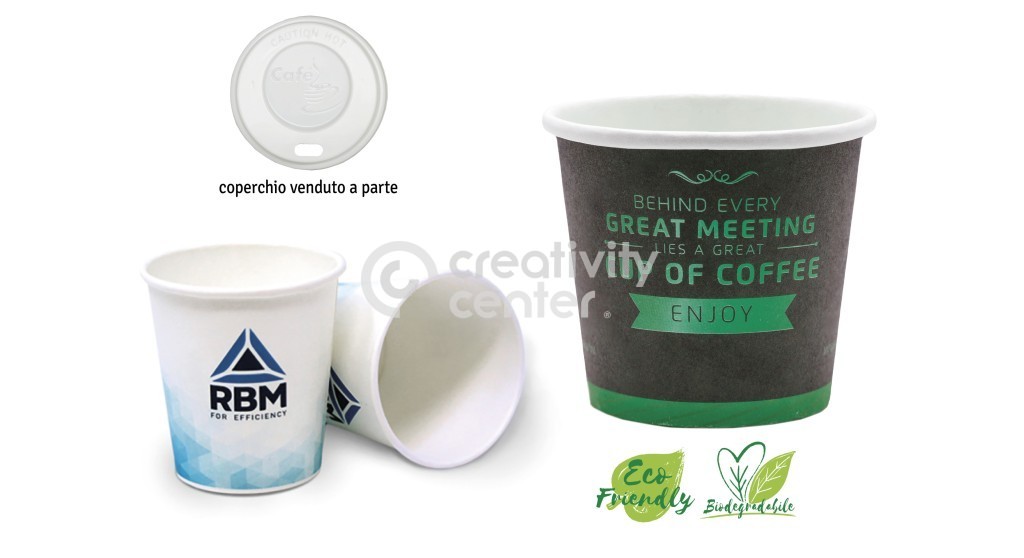 Bicchiere Carta PLA 4 Oz -Espresso