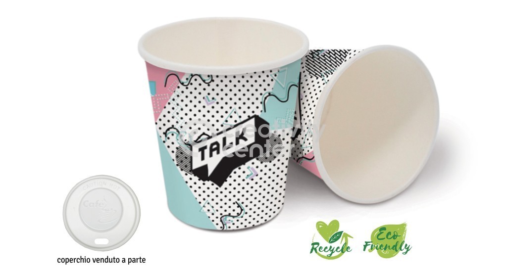 Bicchiere carta 6 Oz -Acqua