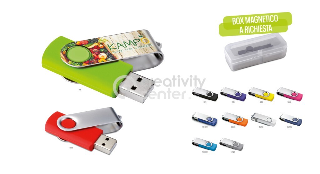 Usb girevole