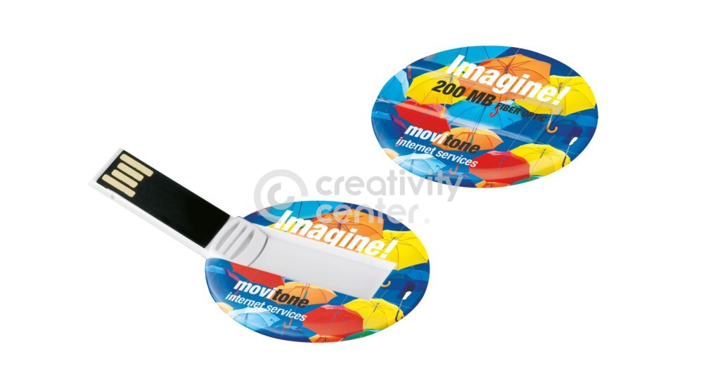Usb card tonda