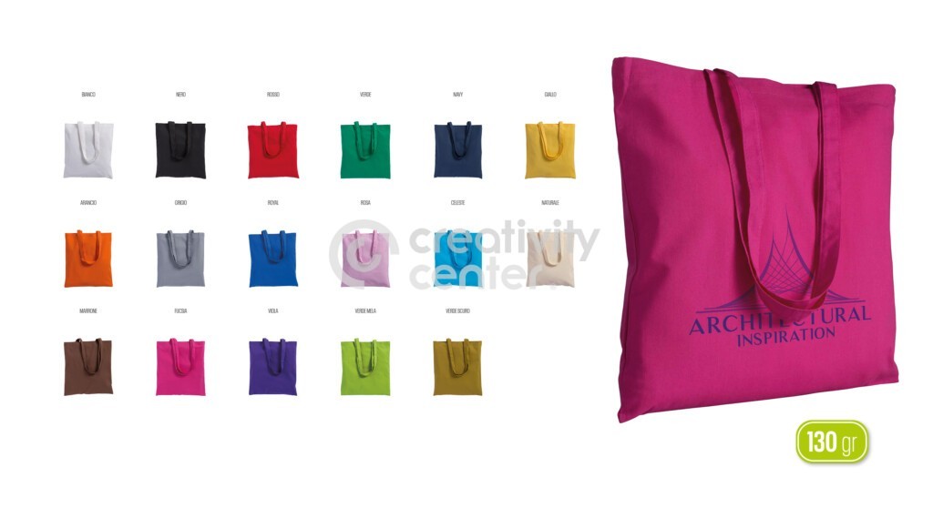Shopper in cotone 130gr