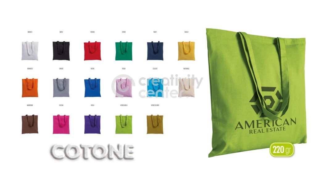 Shopper in cotone 220gr