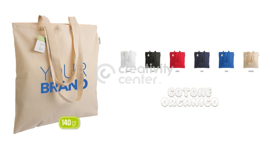Shopper cotone organico
