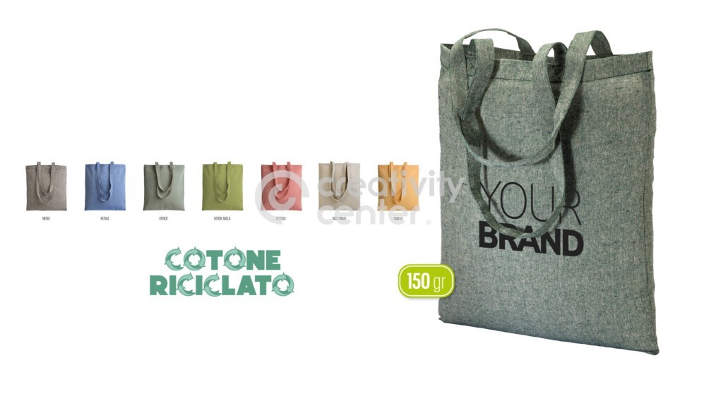 Shopper cotone riciclato