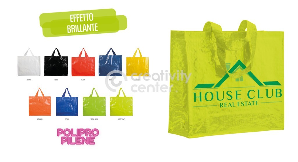 Shopper PP laminato