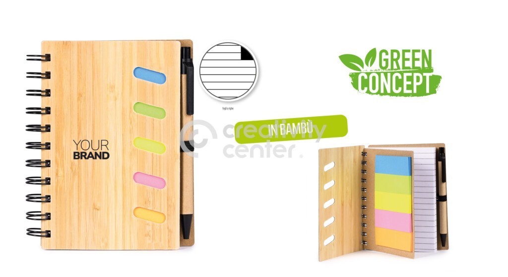 Notes bambu' con spirale