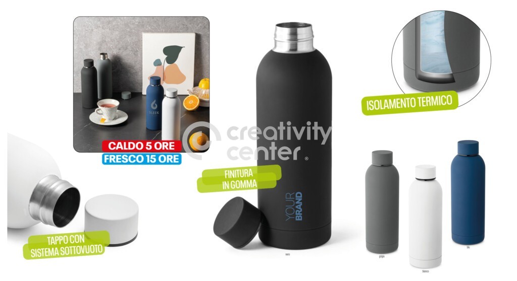 Borraccia in acciaio INOX