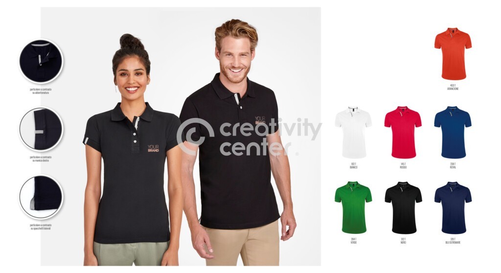 Polo Glam Donna