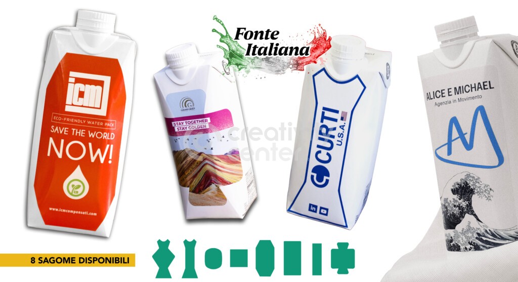 Brick Tetrapack ITALIA 500ML -sagome
